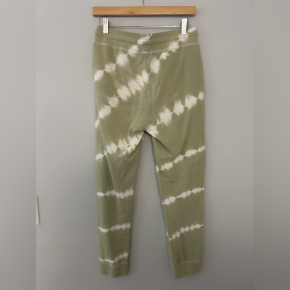 Rails Oakland Sage Green Ivory Tie Dye Jogger Sweatpants - Picture 3 of 5